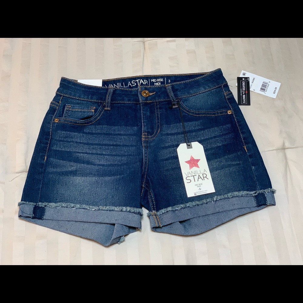Vanilla Star Denim Shorts